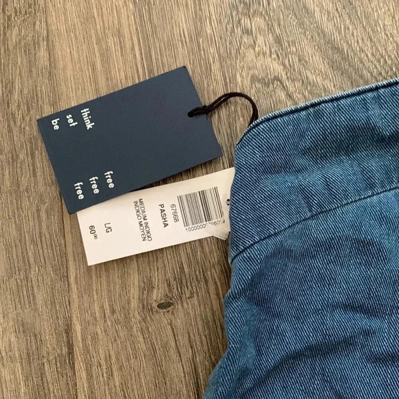 Wilfred Free Pasha Denim NWT Crop Tank Size Large - Picture 4 of 7